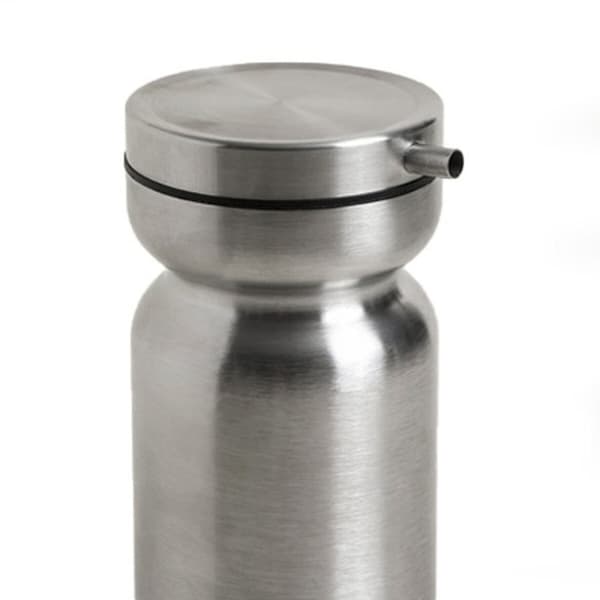 Oljeflaska Quttin Transparent Silvrig Rostfritt stål 0,36 L (12 antal)