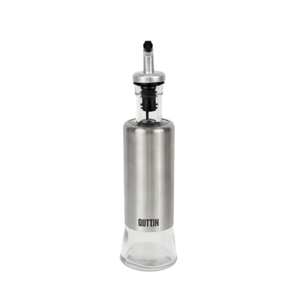 Oljeflaska Quttin Transparent Silvrig Rostfritt stål 0,3 L (12 antal)