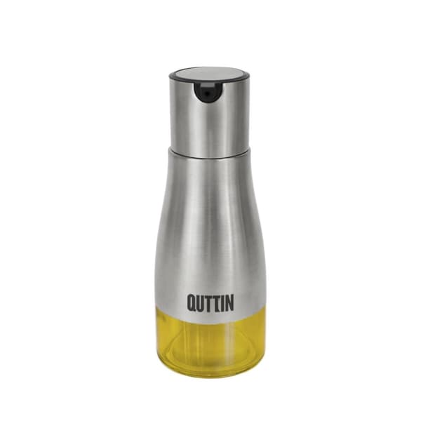 Oljeflaska Quttin Transparent Silvrig Rostfritt stål 0,32 L (12 antal)