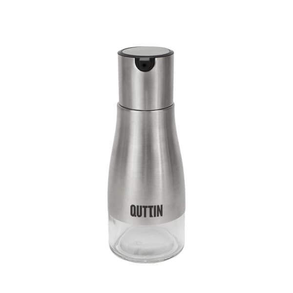 Oljeflaska Quttin Transparent Silvrig Rostfritt stål 0,32 L (12 antal)