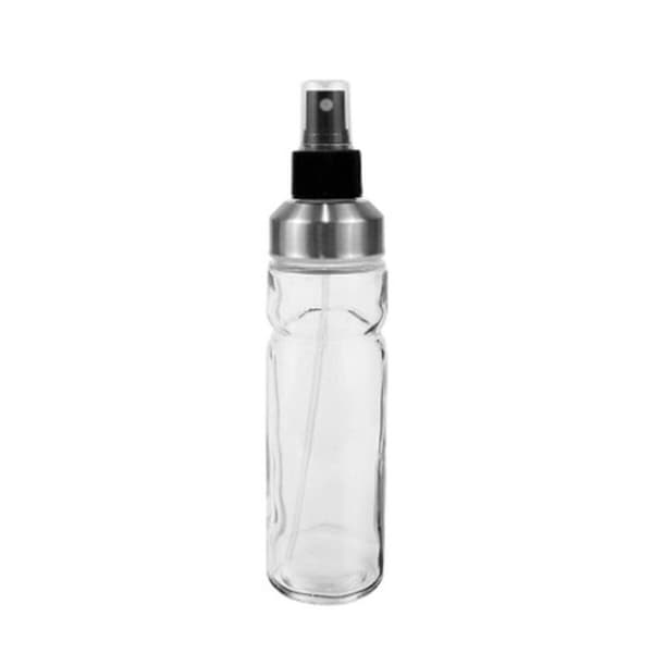 Oljeflaska Anna Transparent Silvrig Glas 175 ml (12 antal)