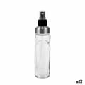 Miniatyrbild 1 av 4: Oljeflaska Anna Transparent Silvrig Glas 175 ml (12 antal)
