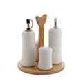 Miniatyrbillede 2 af 2: Flakon Home ESPRIT Hvid Bambus Porcelæn