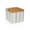 Miniatyrbild 1 av 2: Saltkar med lock Versa G-LINES Keramik 12,2 x 11,5 x 12,2 cm