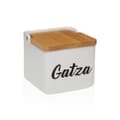 Miniatyrbilde 1 av 2: Saltbøsse med Lokk Versa GATZA Keramikk 8,8 x 8,5 x 8,8 cm