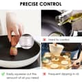 Miniatyrbillede 6 af 8: OBOSOE multifunktionel olieflaske med børste – 180 ml glasflaske med doseringsfunktion, køkkentilbehør til sund madlavning