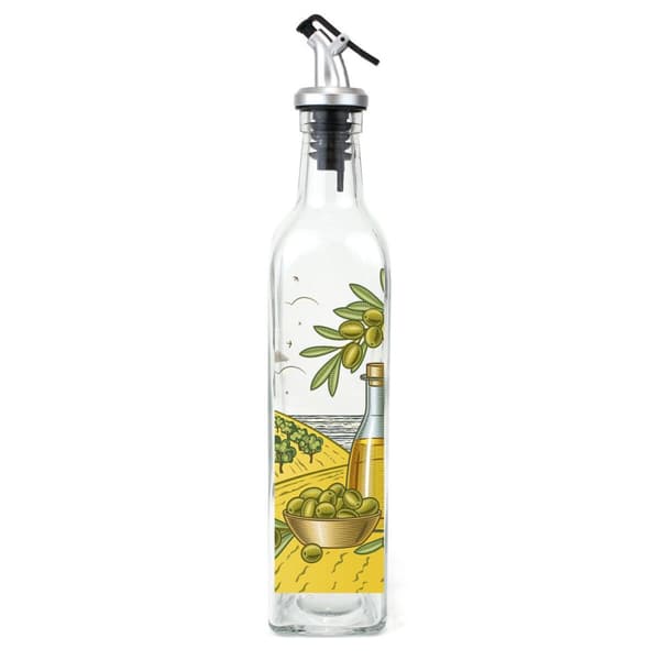 Oljeflaska Anna Doseringsmunstycke Glas 250 ml (12 antal)
