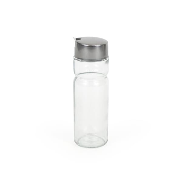 Oljeflaska Quttin Transparent Silvrig Glas 0,2 L 5 x 5 x 15 cm (24 antal)