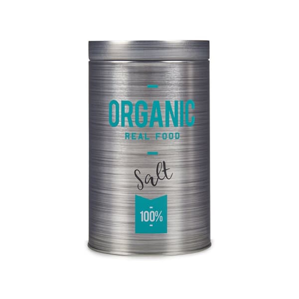 Saltkällare Kinvara Organic Grå Tenn 10,4 x 18,2 x 10,4 cm Salt (24 antal)