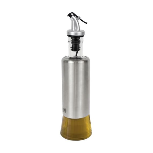 Oljeflaska Quttin Transparent Silvrig Rostfritt stål 0,3 L (12 antal)