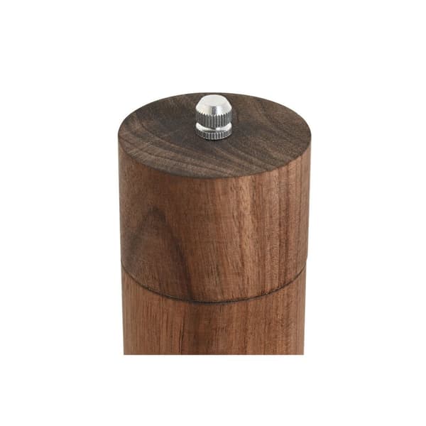 Pepparkvarn Home ESPRIT Naturell Aluminium Akaciaträ 6 x 6 x 21,5 cm