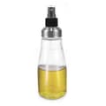Miniatyrbild 3 av 4: Oljeflaska Anna Transparent Silvrig Glas 330 ml (12 antal)