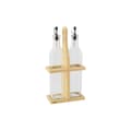 Miniatyrbild 2 av 2: Kryddset Quttin Brun Transparent Glas Bambu 0,5 L 2 Delar (12 antal)