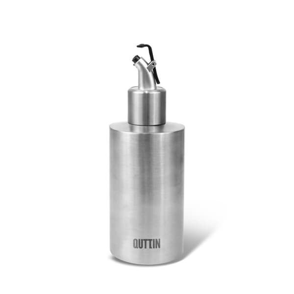 Oljeflaska Quttin Silvrig Rostfritt stål 250 ml (12 antal)