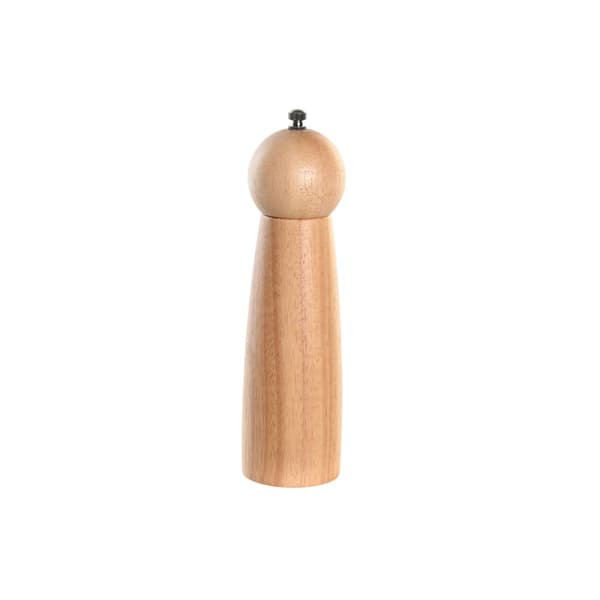 Peberkværn DKD Home Decor 6 x 6 x 21 cm Natur Rustfrit stål Bambus