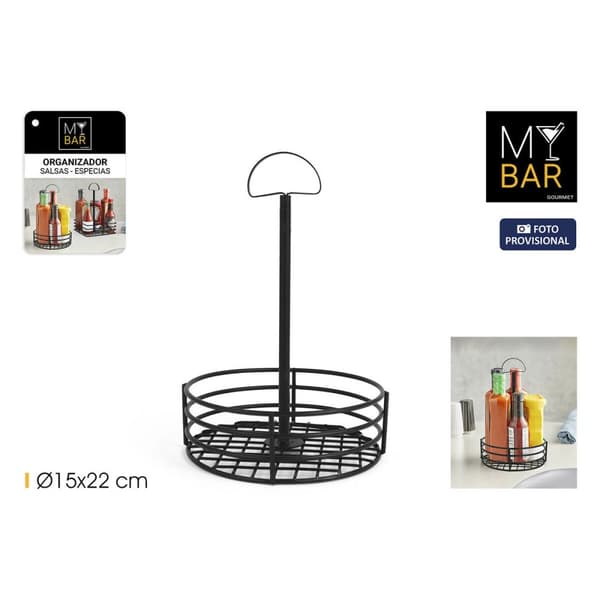 Sovsekande My Bar 15 x 15 x 22 cm Sort (12 enheder)