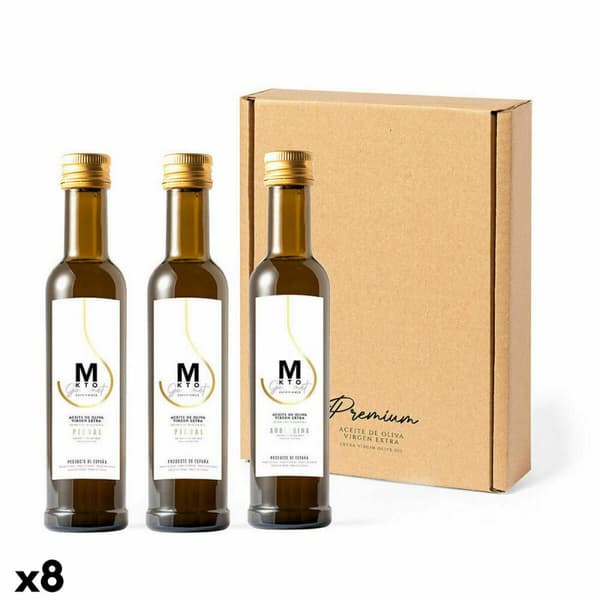 Sæt 142662 Olivenolie (8 enheder). Size-750 ml