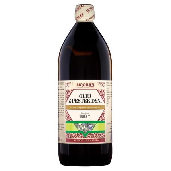 Kurpitsaöljy 1000 ml - BIOOIL