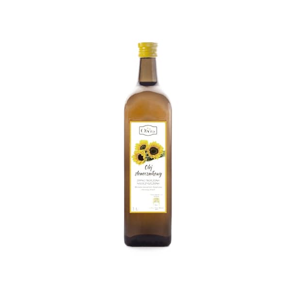 Auringonkukkaöljy 1000ml - OLVITA