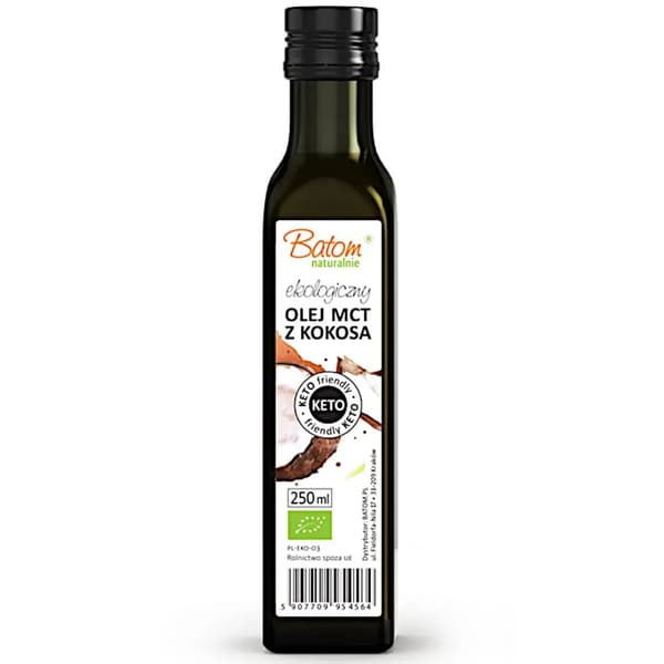MCT-olie fra kokosnød ØKOLOGISK 250 ml