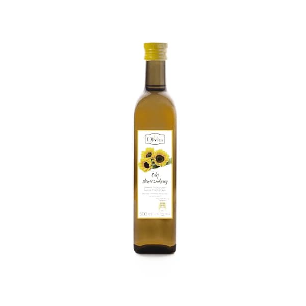 Auringonkukkaöljy 500 ml - OLVITA