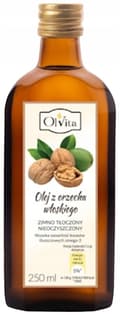 Miniatyrbild 1 av 5: OLVITA Valnötsolja kallpressad 250 ml