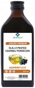 Miniatyrbild 1 av 5: Svartvinbärsfröolja kallpressad MedFuture 250 ml