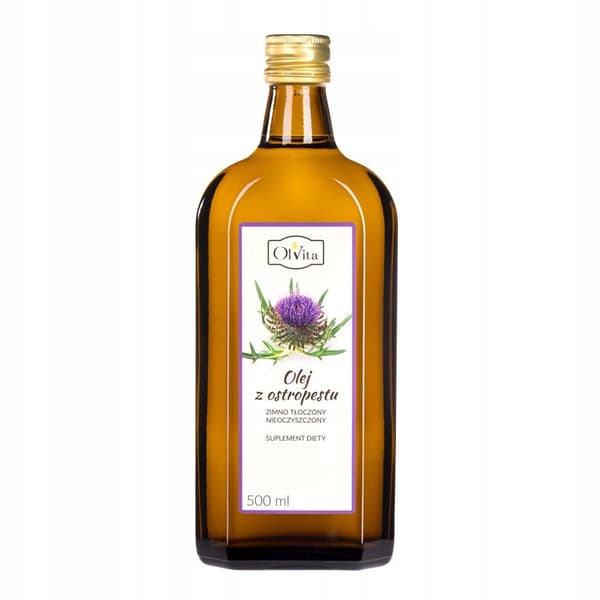 OLVITA Mariatistelolja, kallpressad, 500 ml