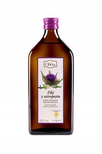 OLVITA Mariatistelolja, kallpressad, 500 ml