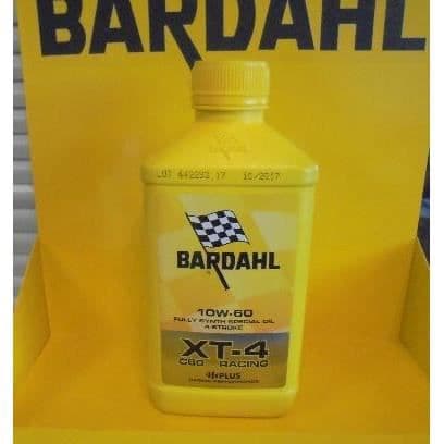 BARDAHL Motorolie til motorcykel 4 Tps XT4 C60 Racing 10W60 - 1 L