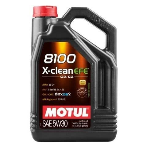 MOTUL Olie 8100 X-CLEAN EFE 5W30 5L (dåse)