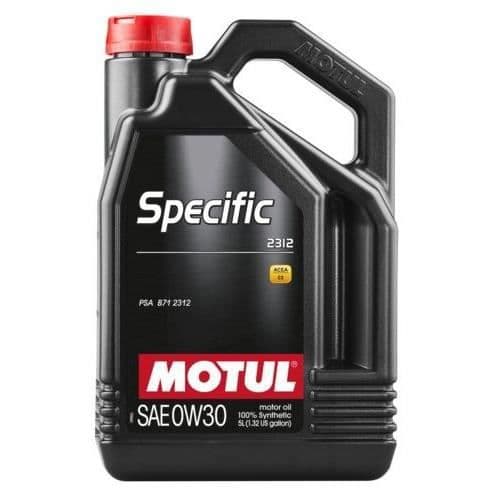 MOTUL SPECIFIK Olie 2312 0W30 5L (dåse)