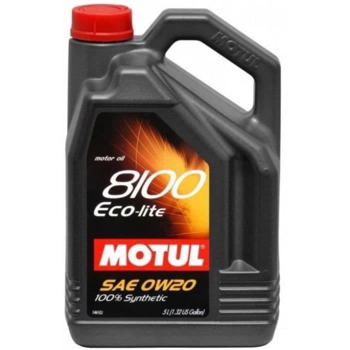 MOTUL Olie 8100 ECO-LITE 0W20 5L (dåse)