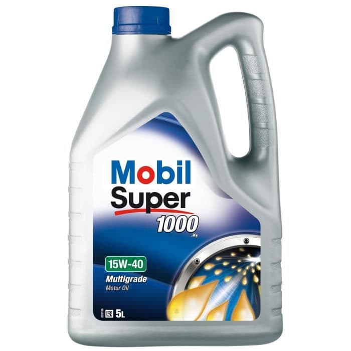 MOBIL Mineralolie til benzinmotor S1000 - 15W40 - 5 L
