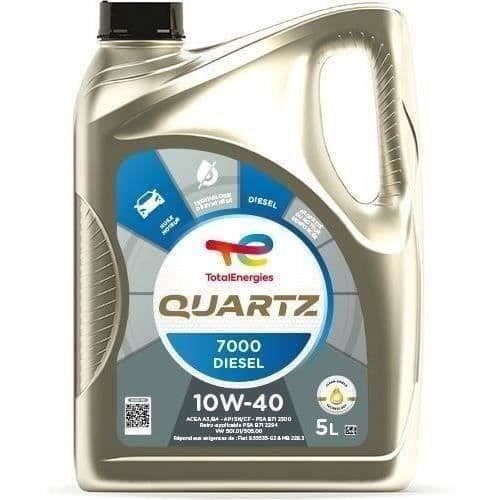 TOTAL MOTOROLJA 5L QUARTZ 7000 DIESEL 10W40