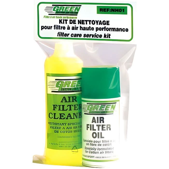 Maxi filterrengöringssats - 500mL rengöringsmedel...