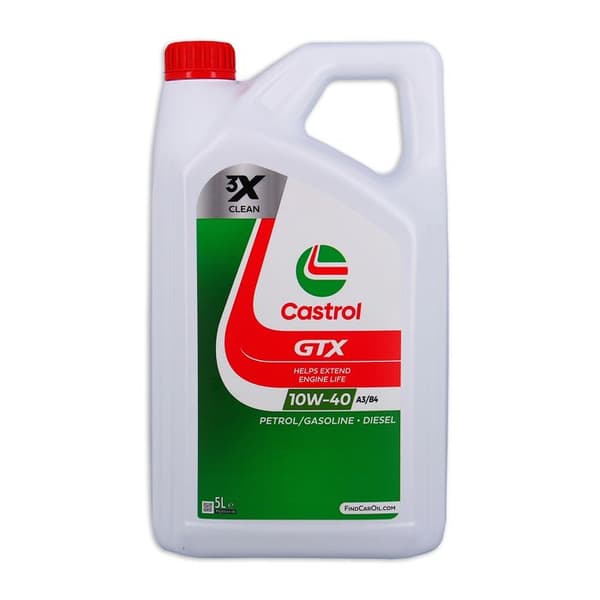 Motorolja - CASTROL - GTX 10W-40 A3/B4 - 5L