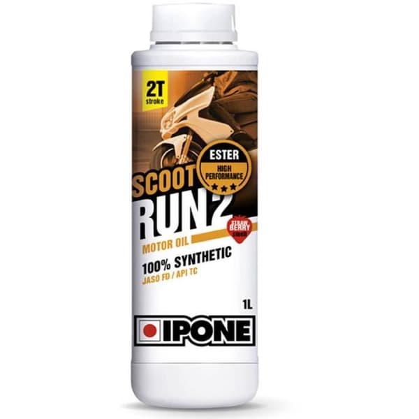 IPONE IPONE OIL 2T SCOOT RUN2 100% SYNTHESIS JORDGubbsdoft (1 LITER DUNK)