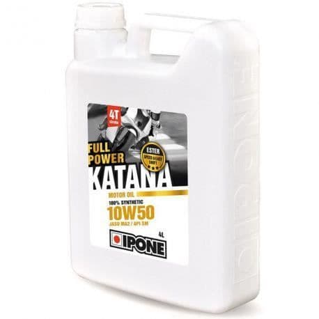 IPONE - 100 % syntetisk motorolja 4T Full Power Katana 10W50 4L