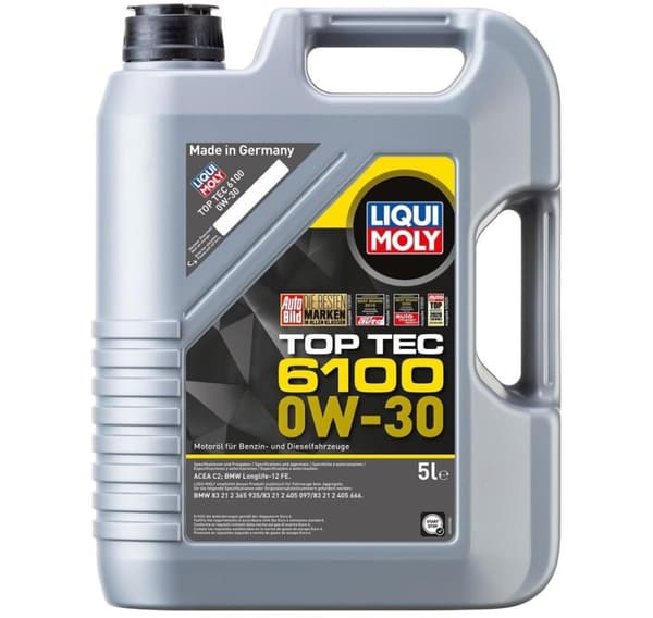 TOP TEC 6100 5L moottoriöljy 0W30 BMW