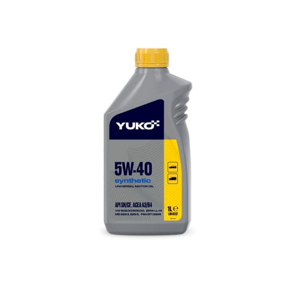 Yuko 5W40 fuldsyntetisk motorolie 1L