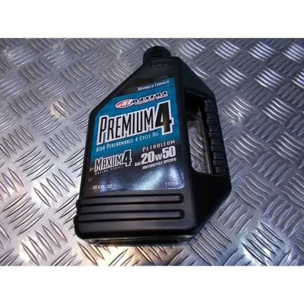 maxima premium 4 motorcykel 4-taktsolja max4 20 w 50 1 liter