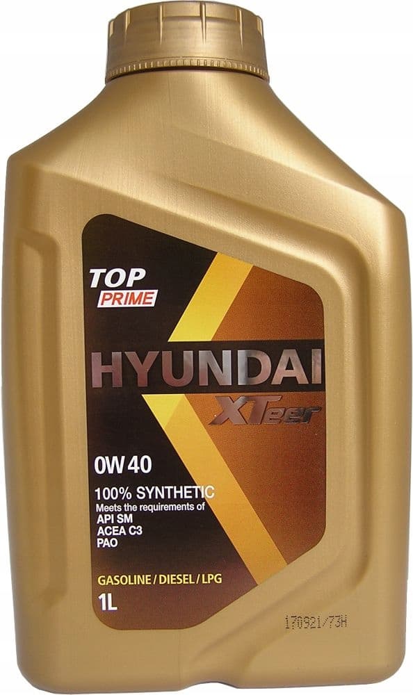 0W40 Hyundai XTeer Top Prime PAO motorolie 1L