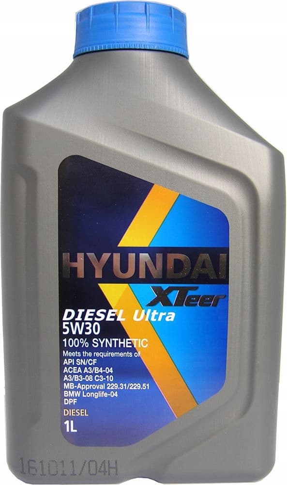 HYUNDAI XTeer 5W30 5W-30 Diesel ULTRA -1L OEM olie