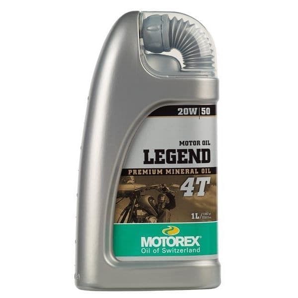 MOTOREX - Huile Moto Legend 4T 20W50 1L