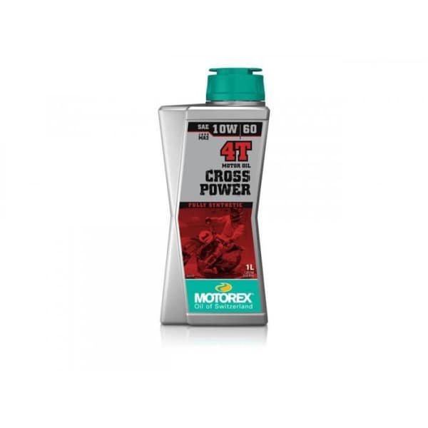 20000060 - Motorolja MOTOREX Cross Power 4T 10W60 100% syntetisk 1L