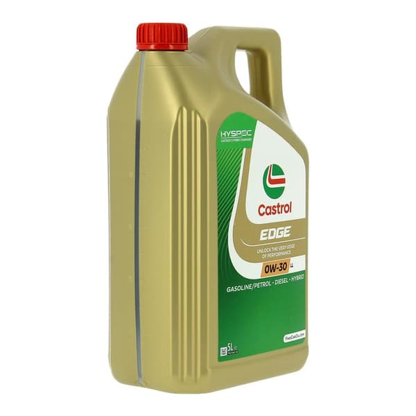 Castrol EDGE motorolja 0W-30 LL, 5L