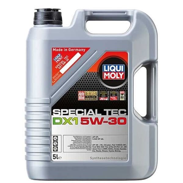 Högteknologisk lättmotorolja Special Tec DX1 5W-30 5L Liqui Moly
