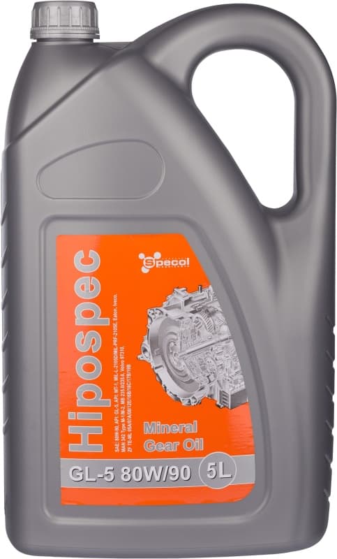 SPECOL OLIE 80W90 5L GL5 HIPOSPEC/ GEAR