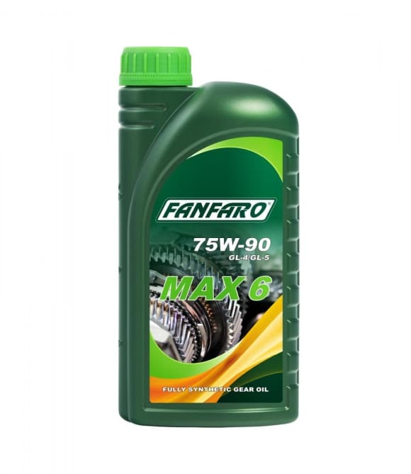 FANFARO OIL 75W90 1L GL4/GL5 SYNTETIC MAX6/ MAN 342 M1/M2/M3